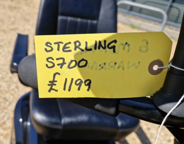 Sterling S700 Mobility Scooter 8mph - Image 5